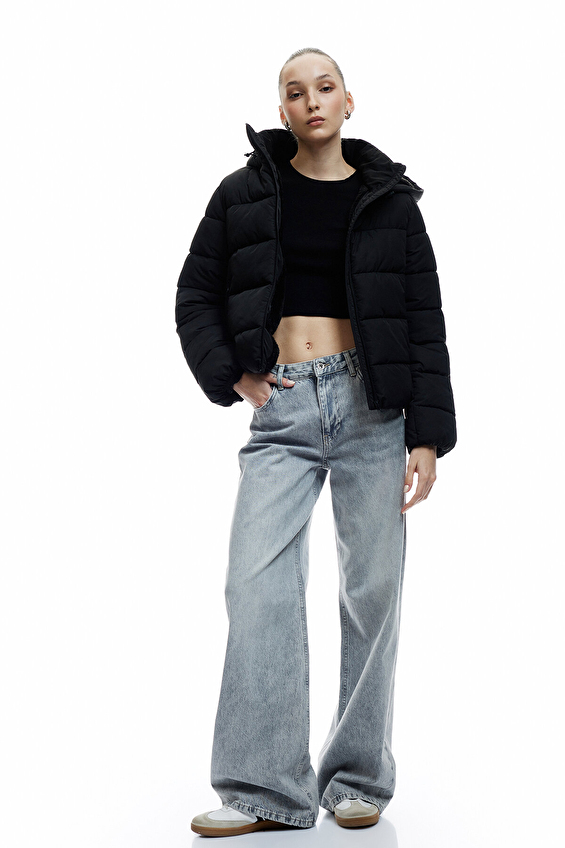 Koton Kadın Ceket 6WAL20053IW Siyah Koton Kadın Ceket 6WAL20053IW Siyah