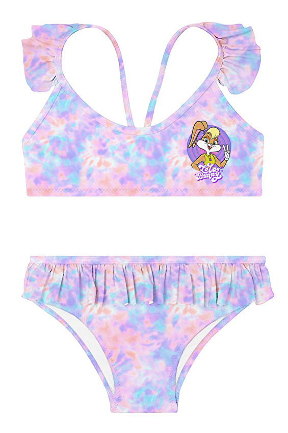 Slipstop Kız Çocuk Bikini LOLI BIKINI Renkli
