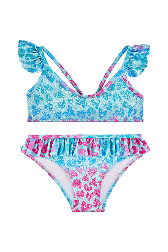 Slipstop Kız Çocuk Bikini Takımı ELENOR BIKINI Renkli Slipstop Kız Çocuk Bikini Takımı ELENOR BIKINI Renkli