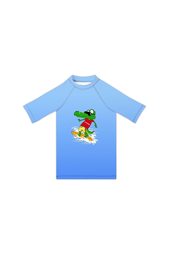 Slipstop Erkek Çocuk Deniz Tişörtü MALIBU T SHIRT Renkli