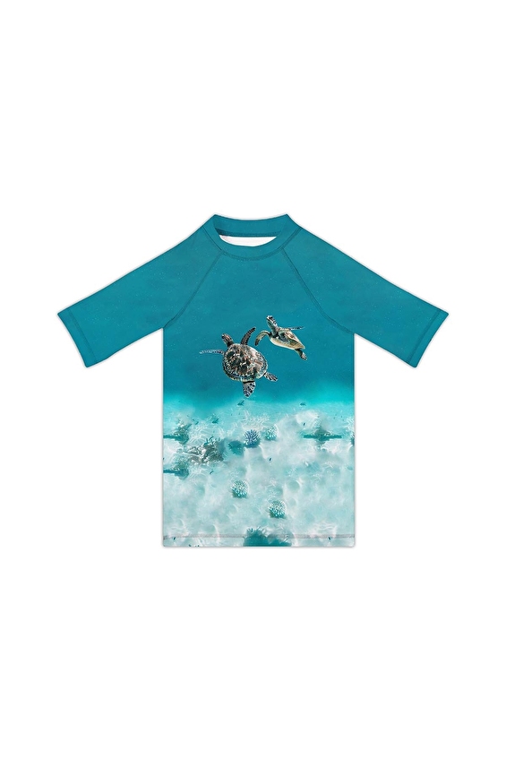 Slipstop Erkek Çocuk Deniz Tişörtü CARETTA T SHIRT Renkli