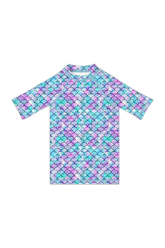 Slipstop Kız Çocuk Deniz Tişörtü MIRANDA T SHIRT Renkli