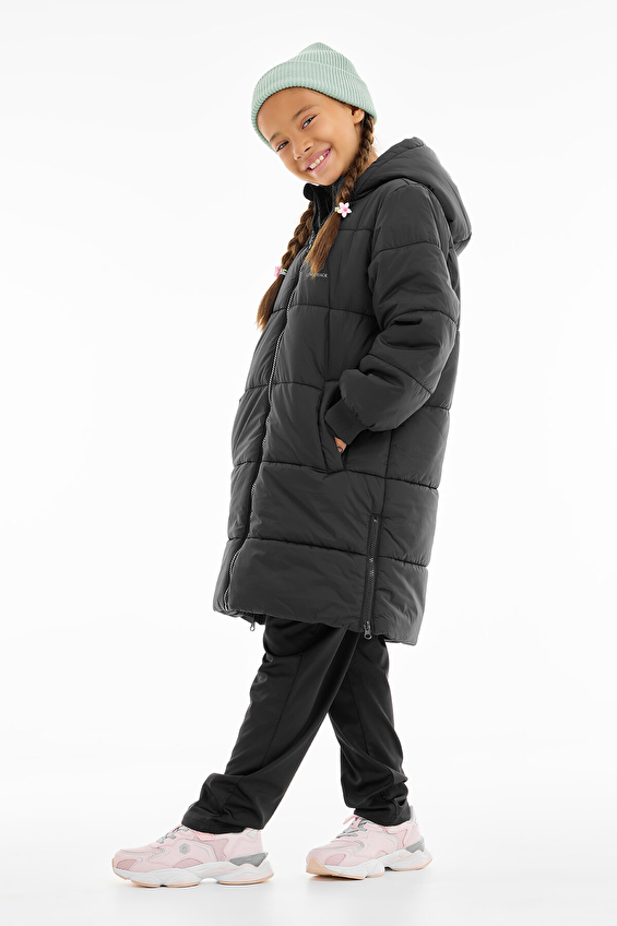 Lumberjack Dokuma Kız Çocuk Mont 1 SONNE Siyah Lumberjack Dokuma Kız Çocuk Mont 1 SONNE Siyah