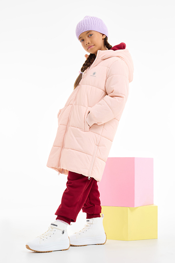 Lumberjack Dokuma Kız Çocuk Mont 1 SONNE Pembe