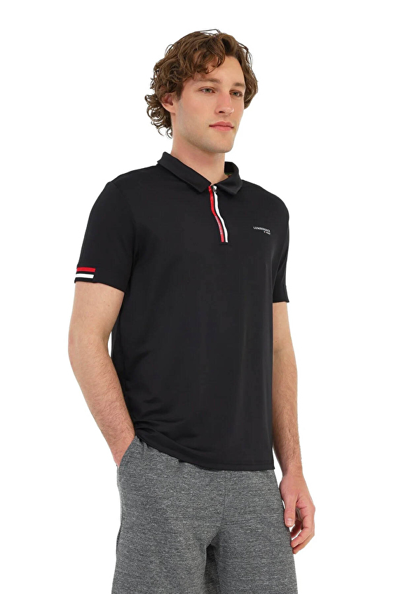 Lumberjack Erkek Polo Yaka Tişört RENATO 12ITL1016 Siyah Lumberjack Erkek Polo Yaka Tişört RENATO 12ITL1016 Siyah