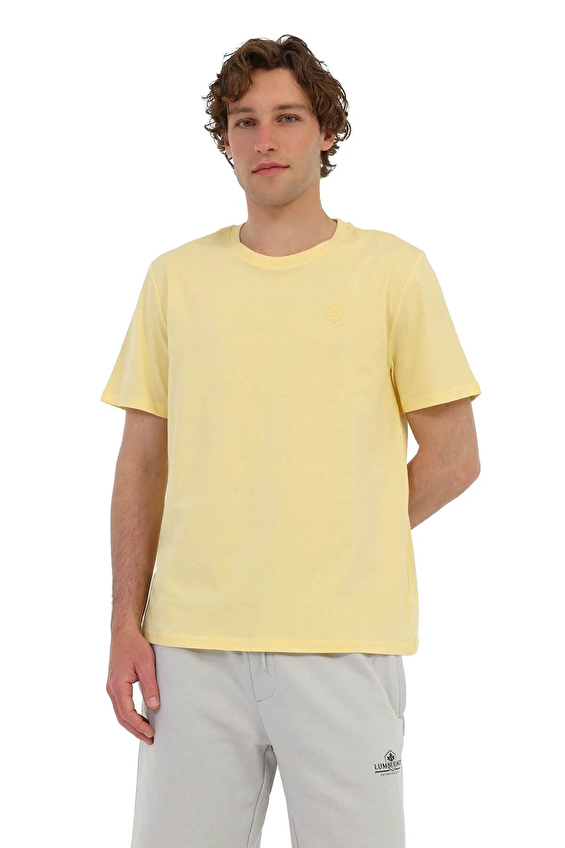 Lumberjack Erkek Tişört BASIC CT102 A Sarı Lumberjack Erkek Tişört BASIC CT102 A Sarı