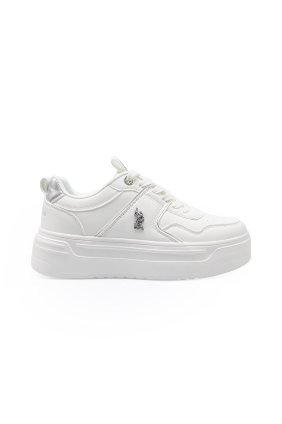 U.S. Polo Assn. Kadın Ayakkabı CLARKE Z Beyaz U.S. Polo Assn. Kadın Ayakkabı CLARKE Z Beyaz