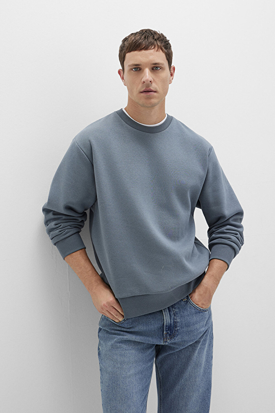 Mavi Erkek Sweatshirt M0S10276 80889 Gri Mavi Erkek Sweatshirt M0S10276 80889 Gri