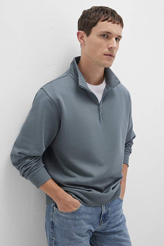 Mavi Erkek Sweatshirt M0S10278 80889 Gri Mavi Erkek Sweatshirt M0S10278 80889 Gri