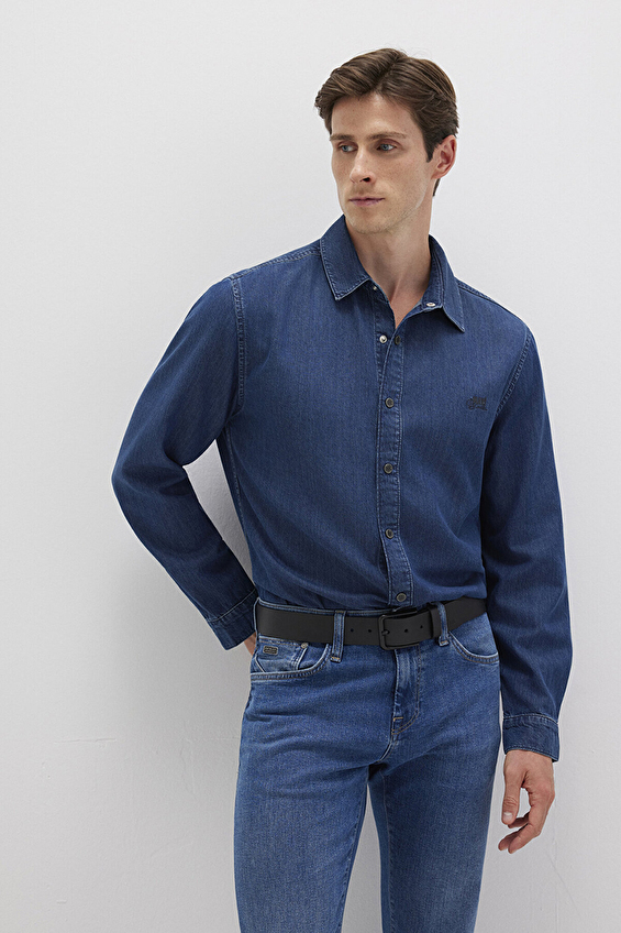 Mavi Erkek Kot Gömlek M0210496 90767 Indıgo Mavi Erkek Kot Gömlek M0210496 90767 Indıgo