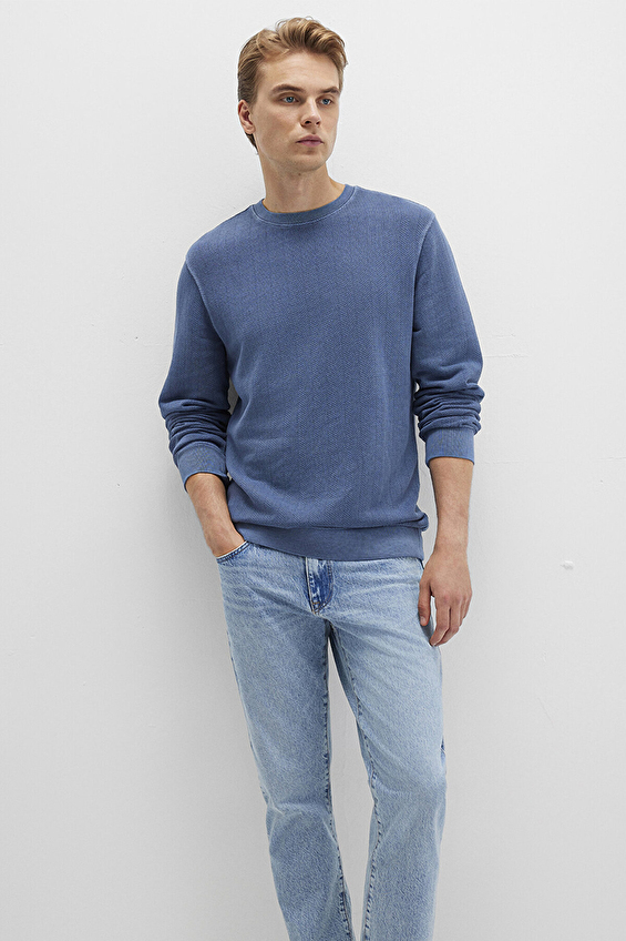 Mavi Erkek Sweatshirt M0S10369 70497 Lacivert Mavi Erkek Sweatshirt M0S10369 70497 Lacivert