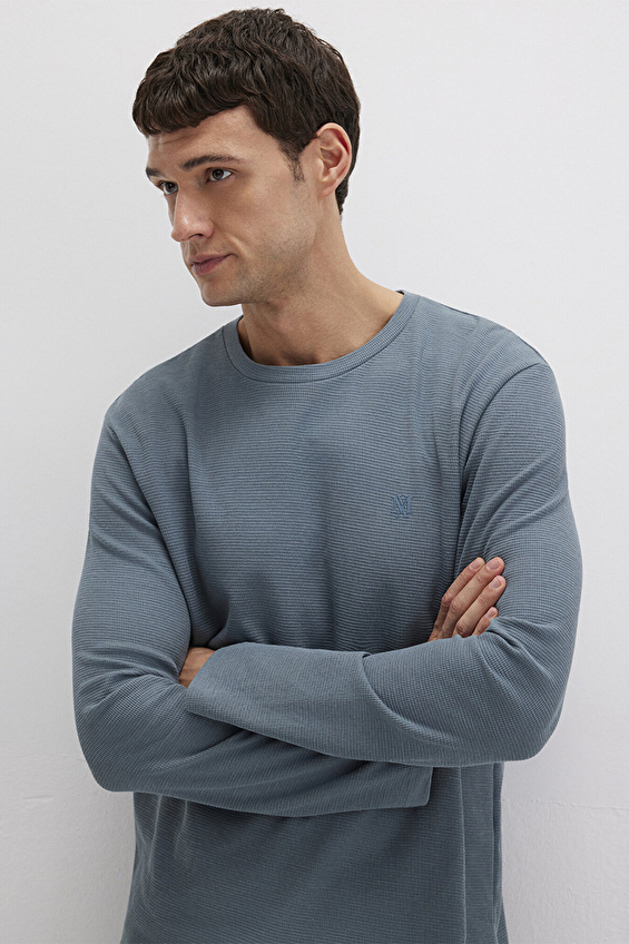 Mavi Erkek Sweatshirt M065755 80889 Gri Mavi Erkek Sweatshirt M065755 80889 Gri