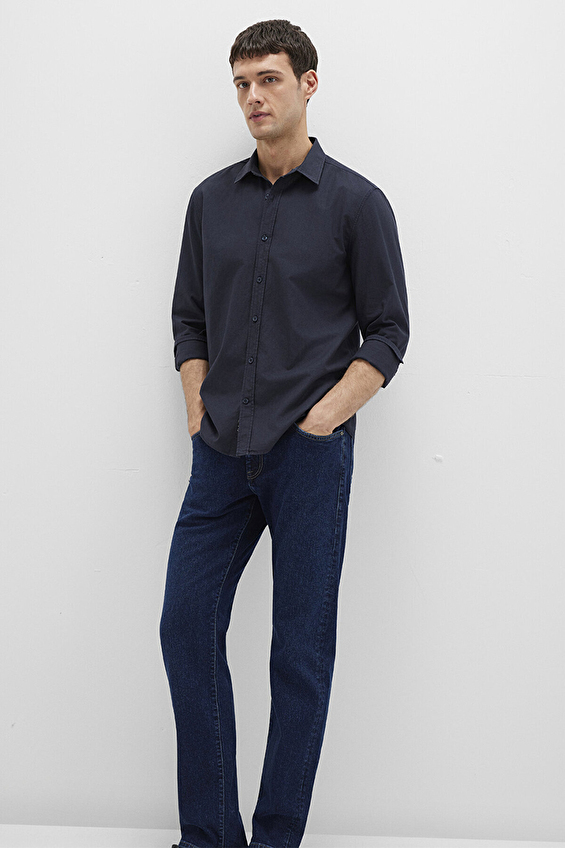 Mavi Erkek Gömlek M0211673 70489 Lacivert Mavi Erkek Gömlek M0211673 70489 Lacivert