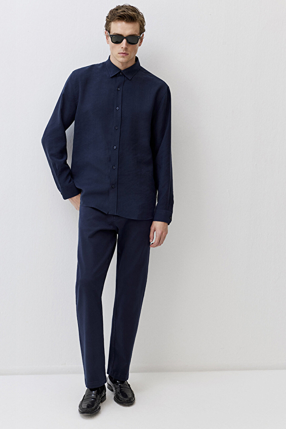 Mavi Erkek Gömlek M0211650 70490 Lacivert Mavi Erkek Gömlek M0211650 70490 Lacivert