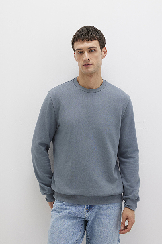 Mavi Erkek Sweatshirt M0S10457 80889 Gri Mavi Erkek Sweatshirt M0S10457 80889 Gri