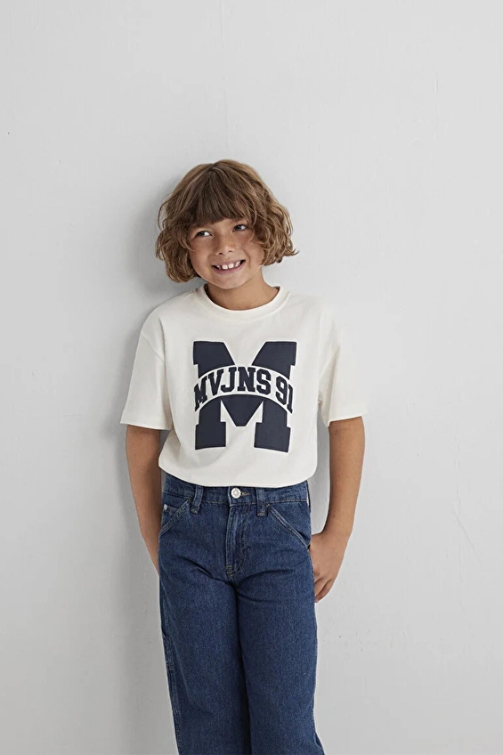 Mavi Erkek Çocuk Tişört M6610368-70057 Mavi Erkek Çocuk Tişört M6610368-70057