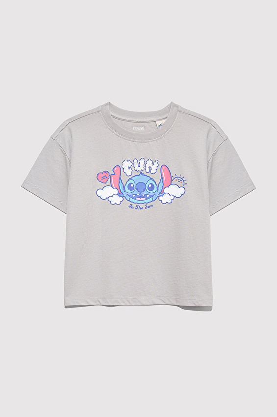 Mavi Kız Çocuk Tişört M7610374-70075 Mavi Kız Çocuk Tişört M7610374-70075