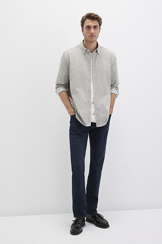 Mavi Erkek Gömlek M0211756 91269 Gri Mavi Erkek Gömlek M0211756 91269 Gri