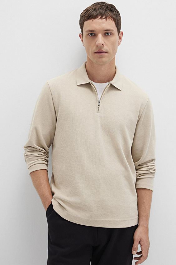 Mavi Erkek Tişört M0613045 70039 Bej Mavi Erkek Tişört M0613045 70039 Bej