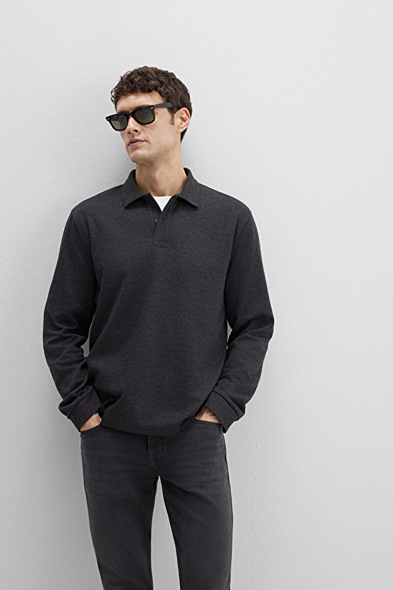 Mavi Erkek Sweatshirt M0613041 80024 Antrasit Mavi Erkek Sweatshirt M0613041 80024 Antrasit