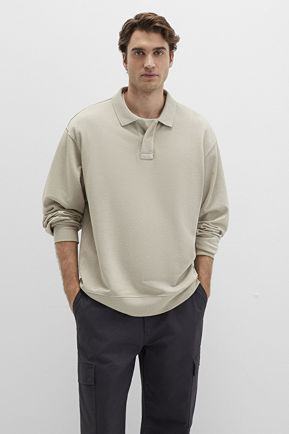 Mavi Erkek Sweatshirt M0S10323 70146 Gri Mavi Erkek Sweatshirt M0S10323 70146 Gri