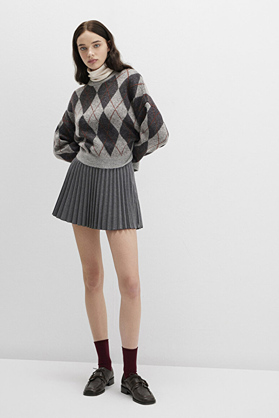 Mavi Kadın Şort Etek M1410235 80023 Antrasit Mavi Kadın Şort Etek M1410235 80023 Antrasit