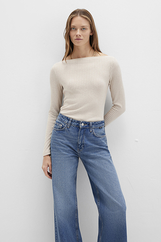 Mavi Kadın Penye M1613596 85576 Bej Mavi Kadın Penye M1613596 85576 Bej