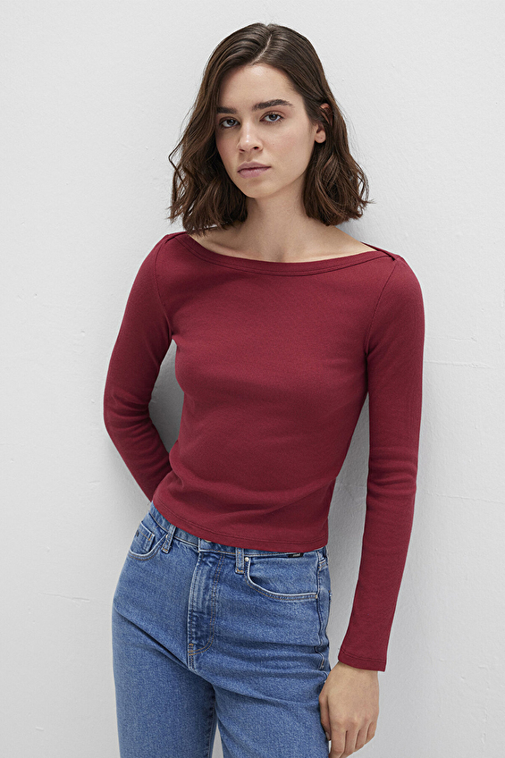 Mavi Kadın Penye M1613622 70430 Bordo Mavi Kadın Penye M1613622 70430 Bordo