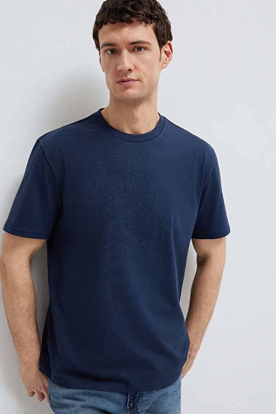 Mavi Erkek Tişört M0613156 70490 Lacivert Mavi Erkek Tişört M0613156 70490 Lacivert