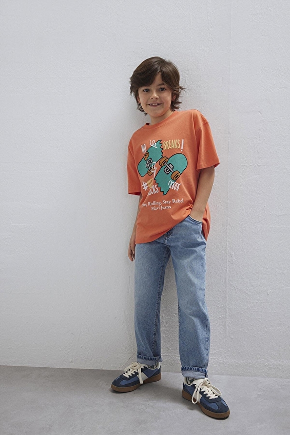 Mavi Erkek Çocuk Tişört M6610448 71268 M6610448-71268 Kiremit Mavi Erkek Çocuk Tişört M6610448 71268 M6610448-71268 Kiremit