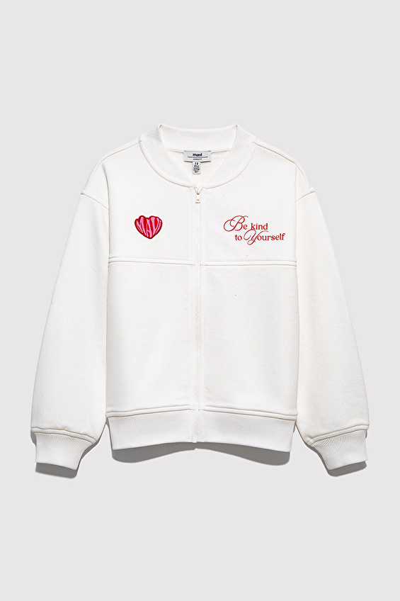 Mavi Kız Çocuk Sweat M7S10174 70057 M7S10174-70057 Krem Mavi Kız Çocuk Sweat M7S10174 70057 M7S10174-70057 Krem