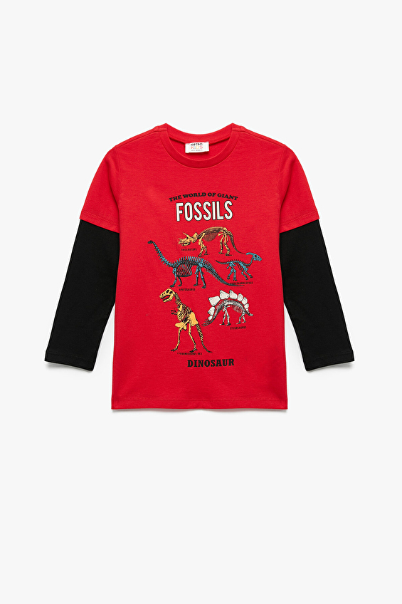 Koton Erkek Çocuk Tişört 6WKB10042TK Koton Erkek Çocuk Tişört 6WKB10042TK