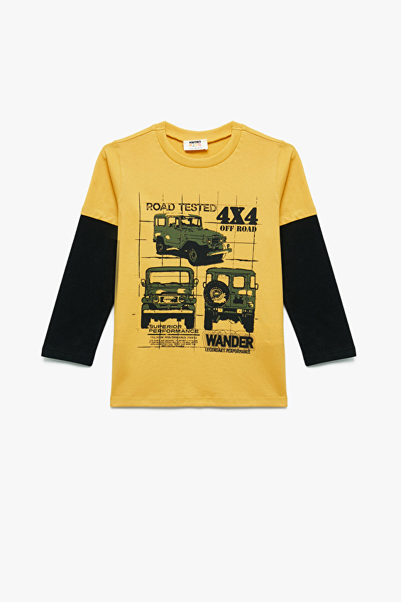 Koton Erkek Çocuk Tişört 6WKB10087TK Koton Erkek Çocuk Tişört 6WKB10087TK