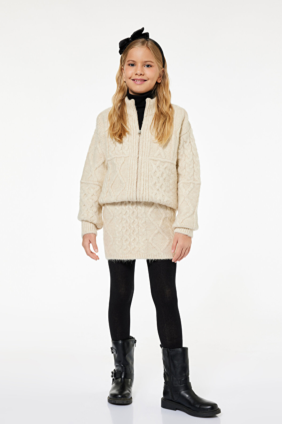 Koton Kız Çocuk Hırka 6WKG90049HT Koton Kız Çocuk Hırka 6WKG90049HT