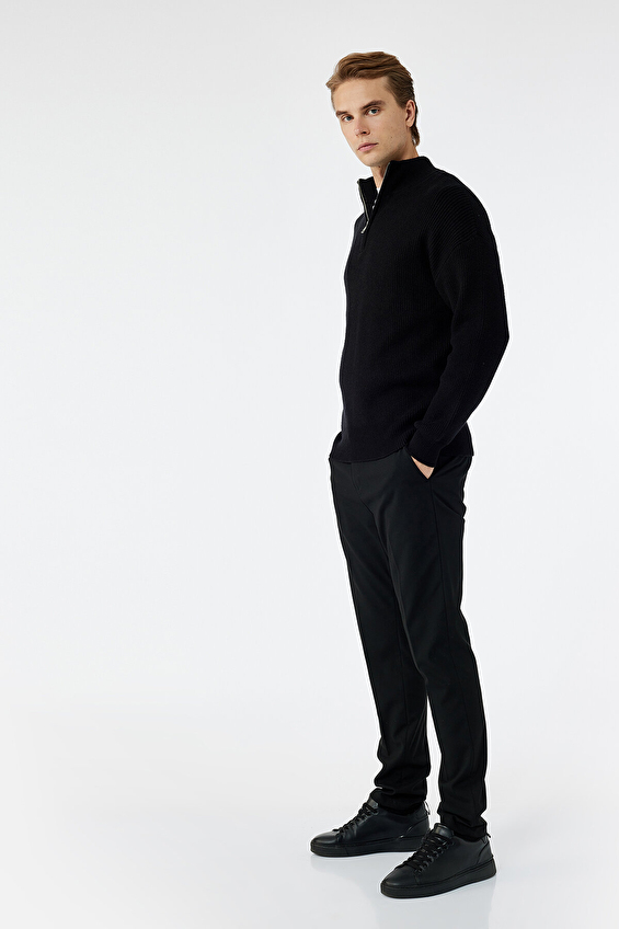 Koton Erkek Kazak 6WAM70048HT Siyah Koton Erkek Kazak 6WAM70048HT Siyah