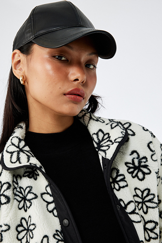 Koton Kadın Ceket 6WAL10015IK Siyah Koton Kadın Ceket 6WAL10015IK Siyah