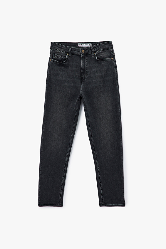 Koton Kadın Pantolon 6WAL40033MD Siyah Koton Kadın Pantolon 6WAL40033MD Siyah