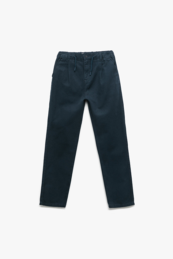 Koton Regular Fit Erkek Çocuk Pantolon 6WKB40009TW Lacivert Koton Regular Fit Erkek Çocuk Pantolon 6WKB40009TW Lacivert