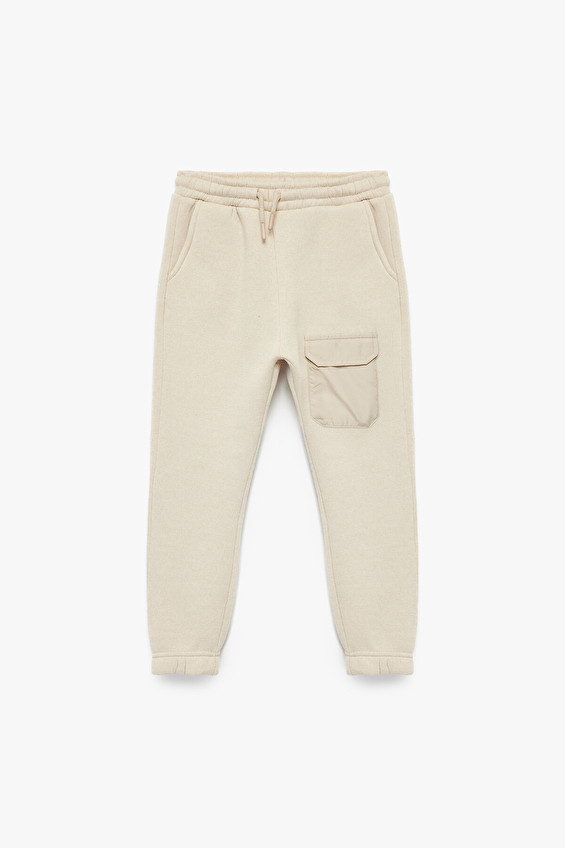 Koton Erkek Çocuk Eşofman 6WKB40027TK Bej Koton Erkek Çocuk Eşofman 6WKB40027TK Bej