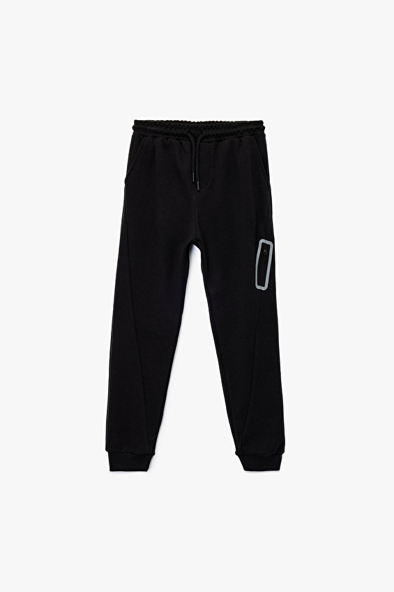 Koton Erkek Çocuk Eşofman 6WKB40045TK Siyah Koton Erkek Çocuk Eşofman 6WKB40045TK Siyah