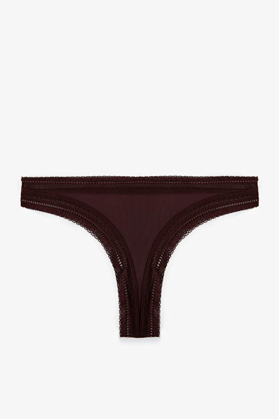 Koton Kadın Külot 6WLK30005MK BRD Bordo Koton Kadın Külot 6WLK30005MK BRD Bordo