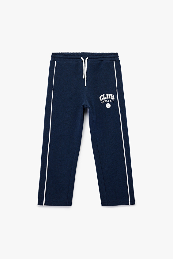 Koton Loose Fit Erkek Çocuk Eşofman Alt 6WKB40006TK Lacivert Koton Loose Fit Erkek Çocuk Eşofman Alt 6WKB40006TK Lacivert