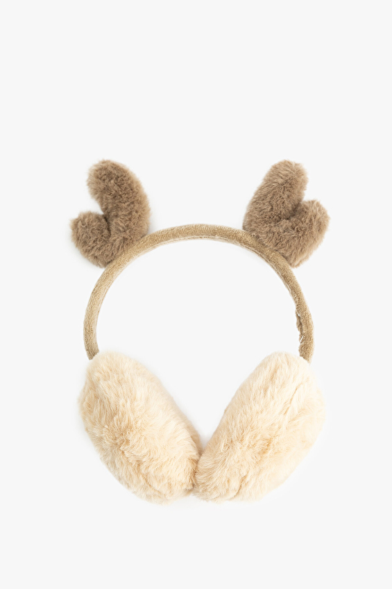 Koton Kız Çocuk Kulaklık 6WKG50018AA Bej Koton Kız Çocuk Kulaklık 6WKG50018AA Bej