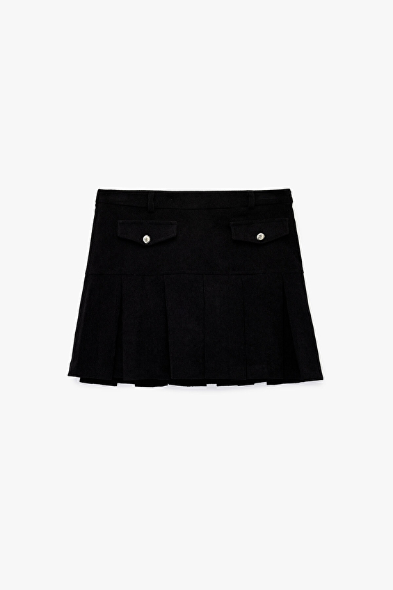 Koton Kadın Etek 6WAL70004IW Siyah Koton Kadın Etek 6WAL70004IW Siyah