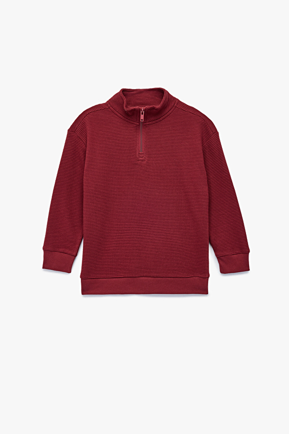 Koton Erkek Çocuk Sweat 6WKB10211TK Bordo Koton Erkek Çocuk Sweat 6WKB10211TK Bordo