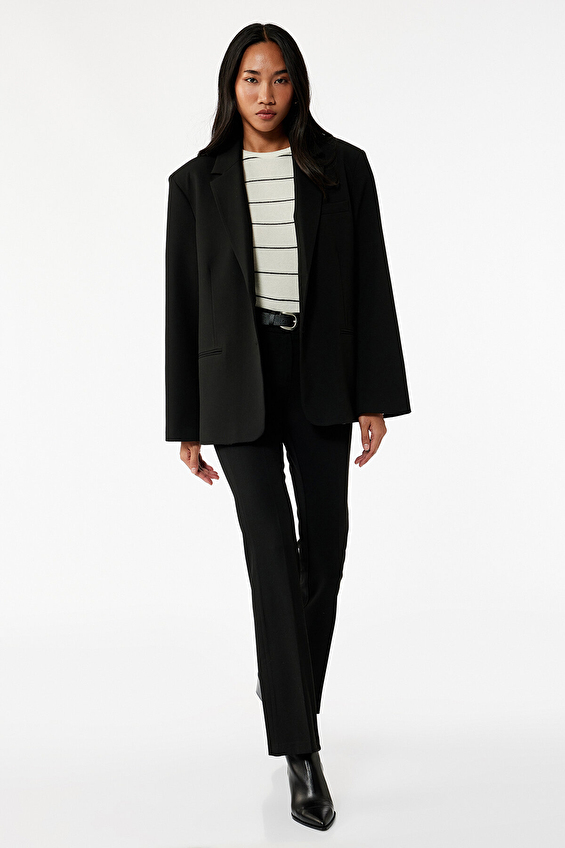 Koton Kadın Pantolon 6WAK40033PW Siyah Koton Kadın Pantolon 6WAK40033PW Siyah