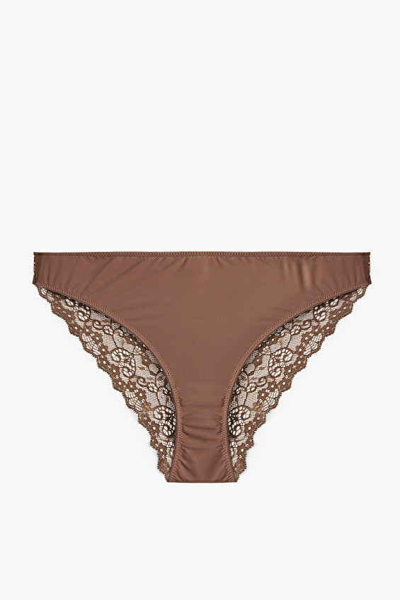 Koton Kadın Külot 6WLK30006MK KHV Kahverengi Koton Kadın Külot 6WLK30006MK KHV Kahverengi