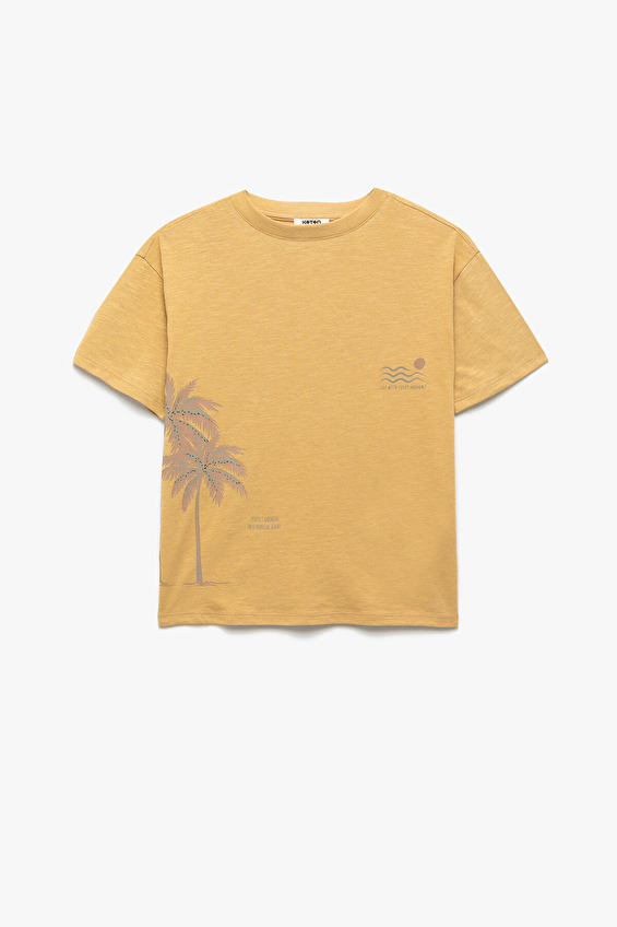 Koton Erkek Çocuk Tişört 5SKB10622TK Koton Erkek Çocuk Tişört 5SKB10622TK