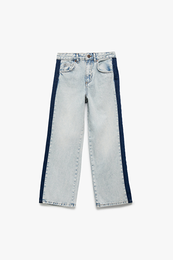 Koton Kız Çocuk Pantolon K 6WKG40040AD Indıgo Koton Kız Çocuk Pantolon K 6WKG40040AD Indıgo