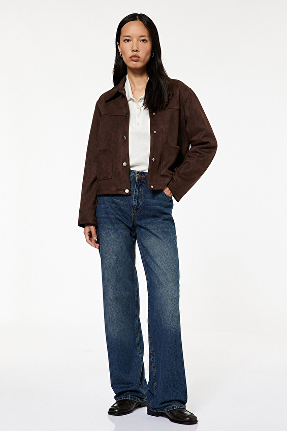 Koton Kadın Kot Pantolon 6WAL40084MD Indıgo Koton Kadın Kot Pantolon 6WAL40084MD Indıgo